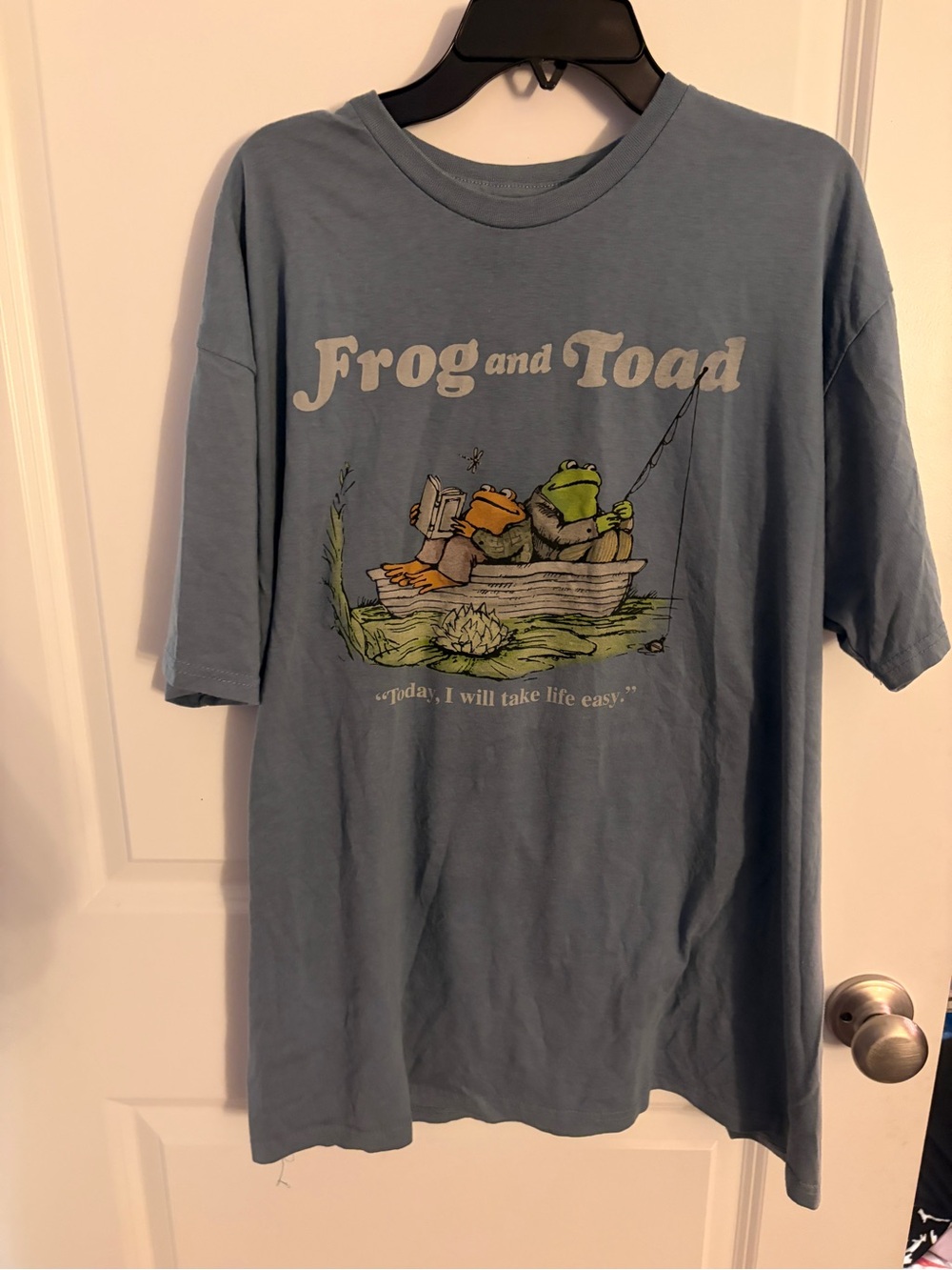 Frog and Toad Graphic Short Sleeve Tee - Blue